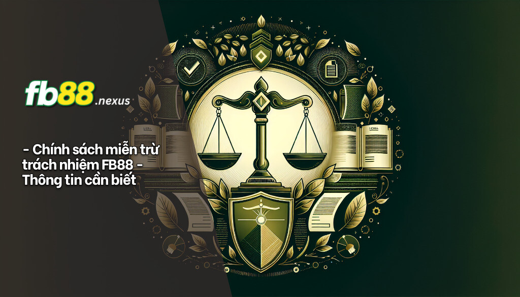 Chính sách miễn trừ trách nhiệm Fb88  - Thông tin cần biết