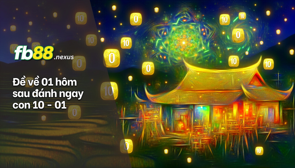 Đề về 01 hôm sau đánh ngay con 10 - 01.